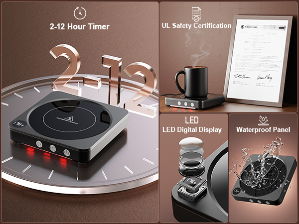 mug warmer coffee warmer; candle warmer with timer; tea warmer for desk; water warmer;