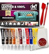 Coconix Vinyl and Leather Repair Kit - Restorer of Your Furniture, Jacket, Sofa, Boat or Car Seat...