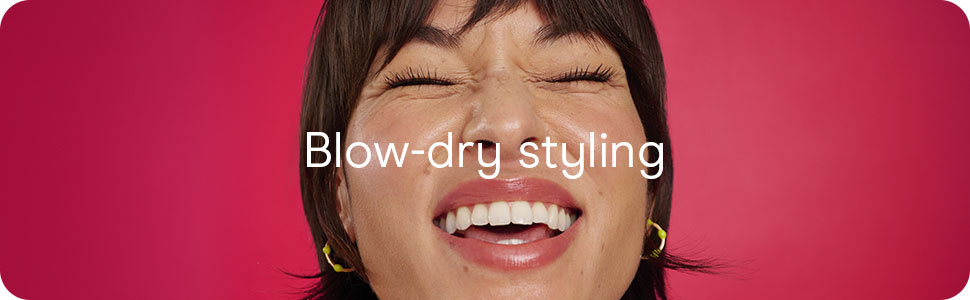 blow dry styling