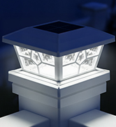 solar post lights