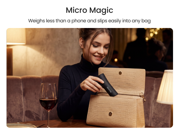 portable electric massagers travel women wife men husband birthday