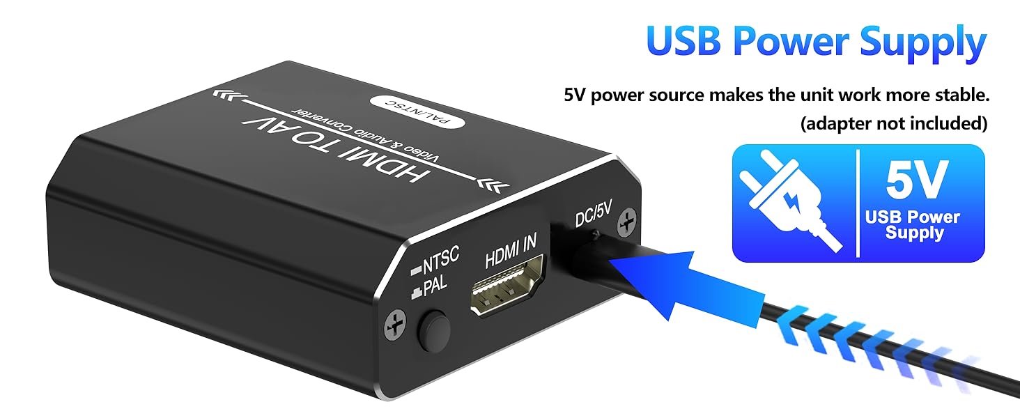 HDMI to AV Converter