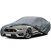 GUNHYI 16 Layers Car Cover Waterproof All Weather, Heavy Duty Full Exterior Cover Universal Fit C...