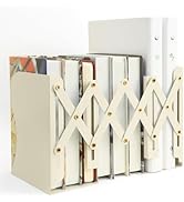 M&amp;G Adjustable Bookends Book Ends for Shelves, Metal Bookend for Heavy Books, Desk Magazine File ...