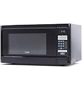 Countertop 1.1 Cubic Feet Microwave Oven, 1000 Watt, Black Front with Black Cabinet, Commercial C...