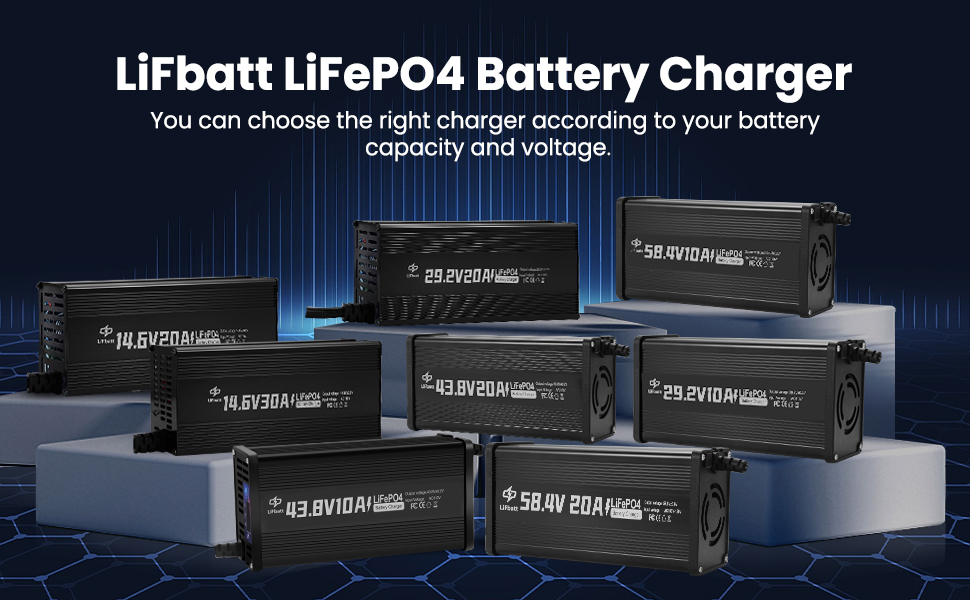 LiFbatt LiFePO4 Battery Charger