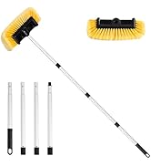 Ordenado 62" Car Wash Brush with Long Handle, Soft Bristle Car Cleaning Brush Supplies, Car Brush...