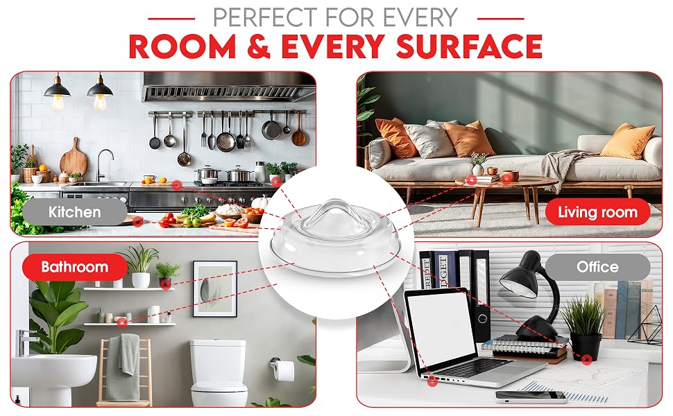 cabinet door bumpers