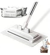 SOPAMI Snap Grip Mini Mop &amp; Sweep Wall Cleaner for Tight Corners,Wall, Hardwood, Marble Floors,Pe...