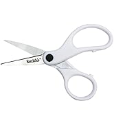 SMITH'S LAWAIA 51214 3IN STAINLESS SCISSORS WHITE