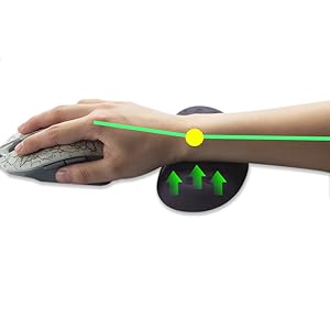 non-slip mouse wrist rest