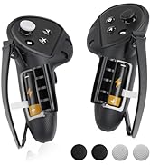 DUXICEPIN Upgraded Controller Grips Cover for Meta/Oculus Quest 3 Accessories, Silicone Grip Prot...