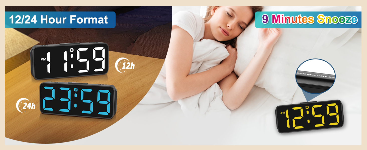 digital alarm clock