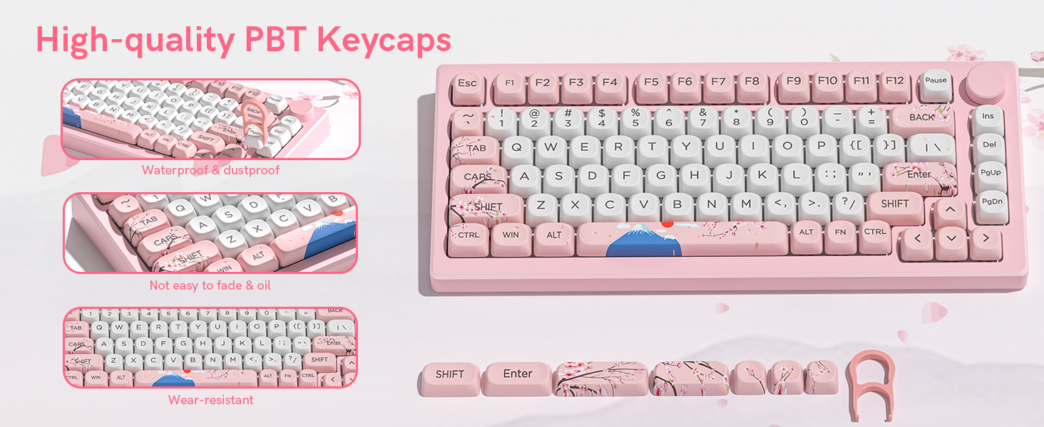 High-quality PBT Keycaps