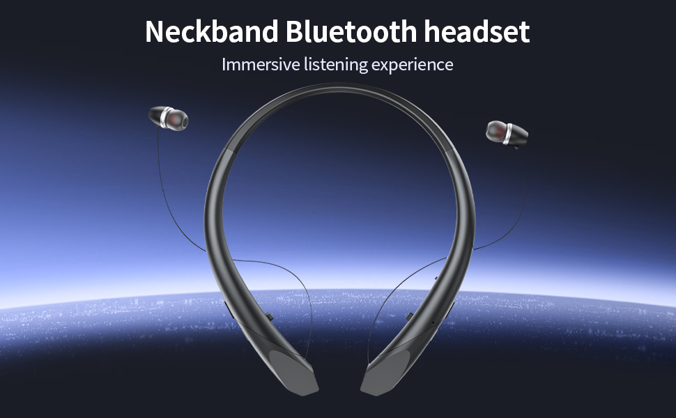 Bluetooth Headphones Neckband