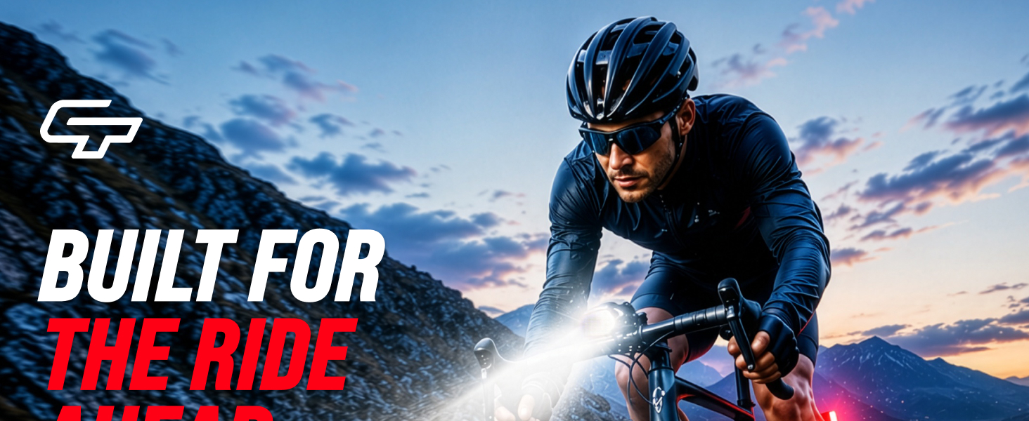 Cycle Torch Shark 550 rechargeable bike headlight