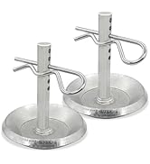 FarShiller 2208864 Snow Plow Skid Shoes Quick Release Adjustable Pin Lock Plow Skid Feet Replacem...