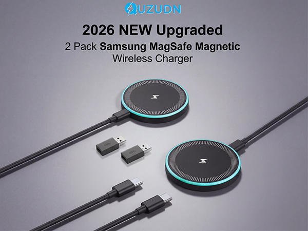 2026 NEW Upgraded 2 Pack Samsung MagneticWireless Charger