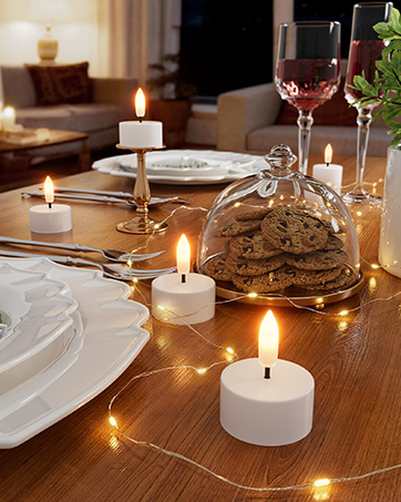 tea lights candles battery operated