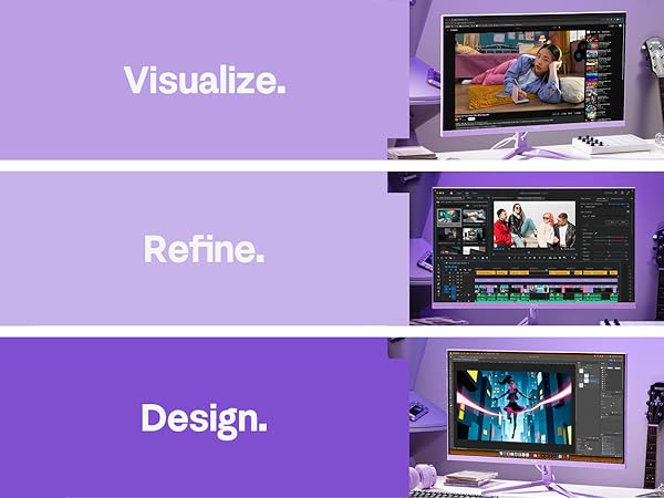 visualize. refine. design.