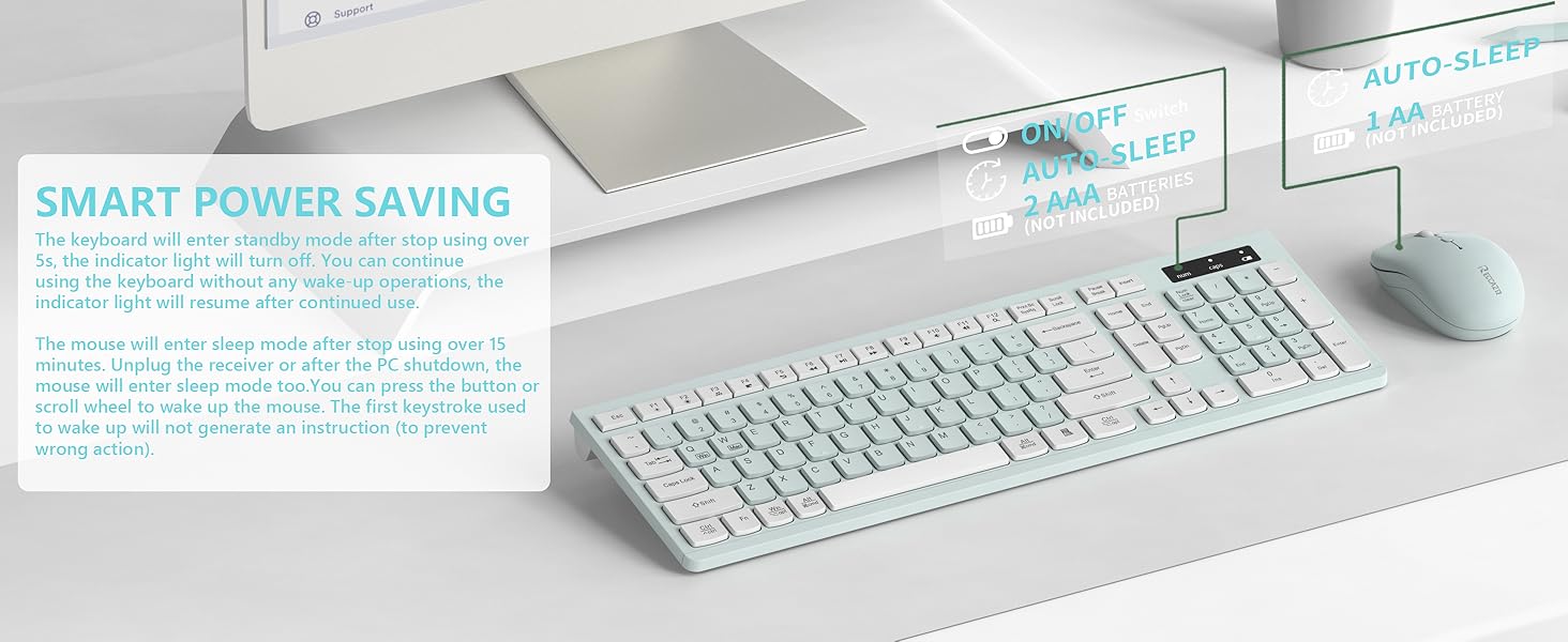 wireless keyboard and mouse 4