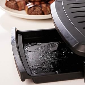 Grill, Indoor, Cooking, George Foreman, Submersible, Dishwasher Safe, Non-Stick