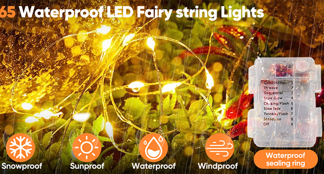Fairy Lights for Bedroom Decoration Christmas Wedding Party Lights