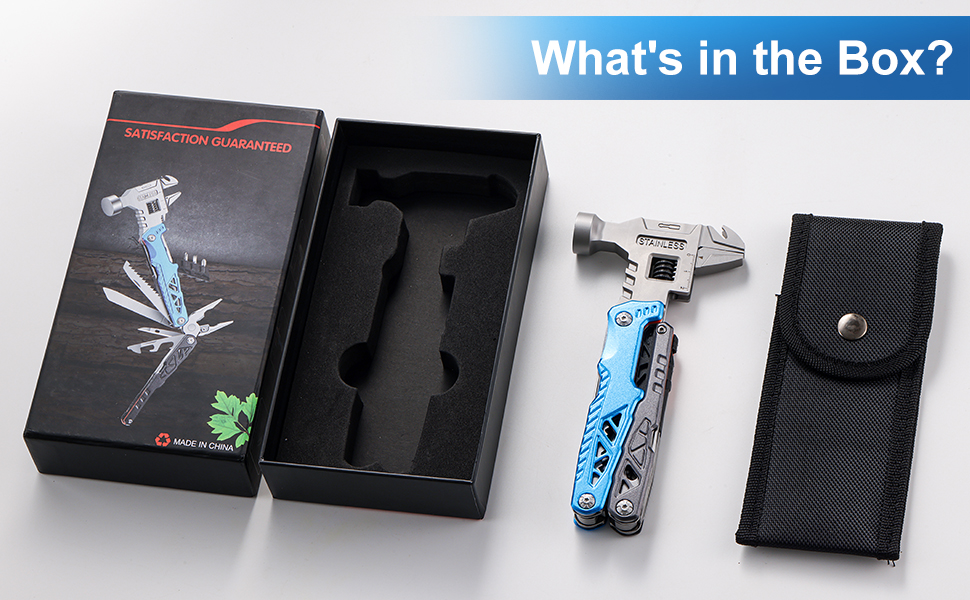 Survival &amp;amp; Emergency, Practical Gifts for Men &amp;amp; Dad (Blue)