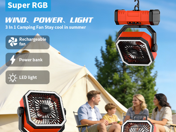 Camping fan 1