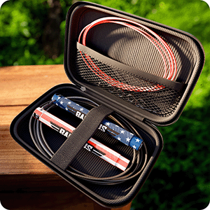 con estuche de transporte incluido