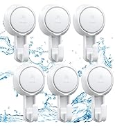 LUXEAR Suction Hooks Powerful Suction Cup Hooks Vacuum Suction Holder Heavy Duty Shower Suction H...