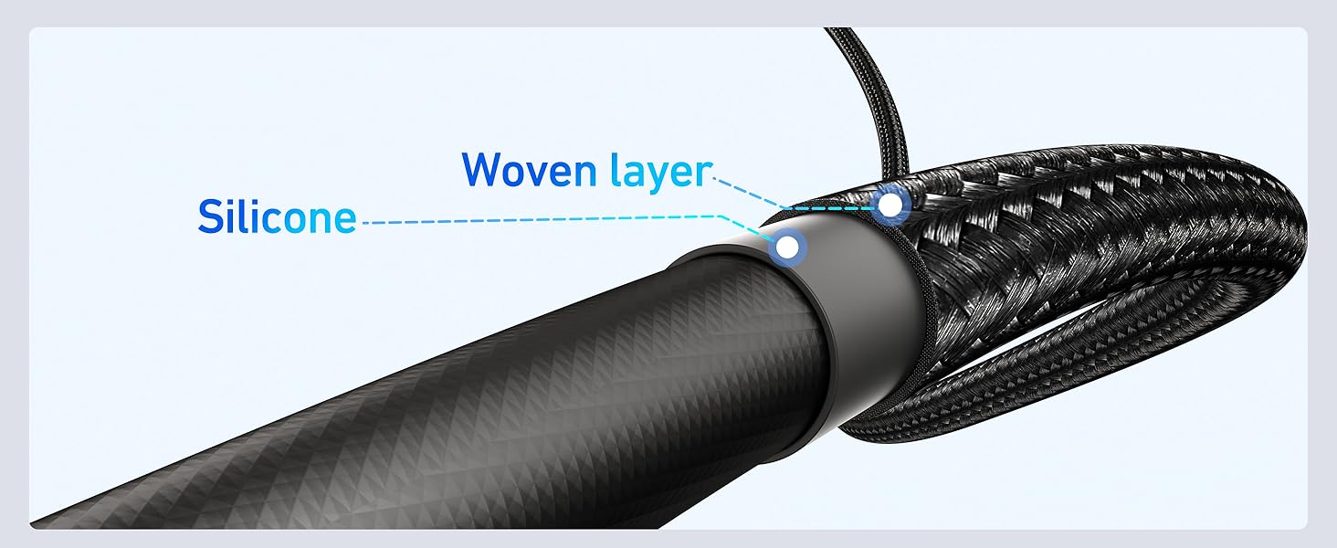 the carbon fiber layer is a carbon fiber material that is used to create a woven layer.