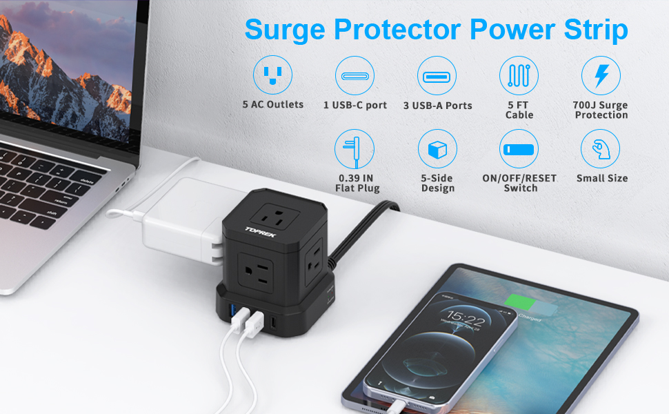 Surge Protector Power Strip