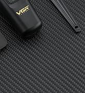 VGR 995 Professional Hair Trimmer for Men, Zero Gapped Barber Edgers, Portable Cordless Mens Bear...