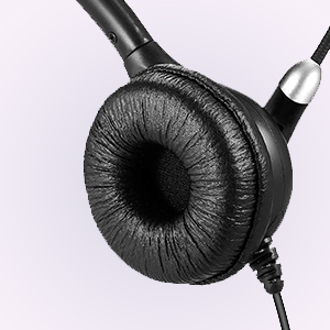 computer headset with microphone