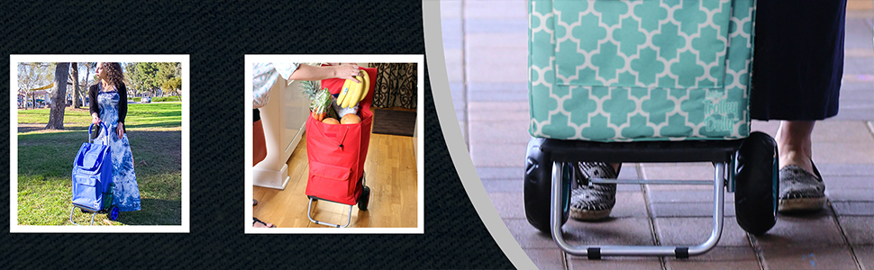 carrito para supermercado,rolling grocery tote,rolling tote for groceries,carros de compra pushcart