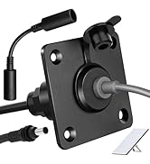 RVSPARK RV Waterproof Cable Pass Through Kit for Starlink Mini, Aluminum DC 5.5 x 2.1 Female Bulk...