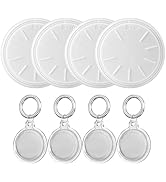 Key Finder 4 Pack, Compatible with Apple Find My (iOS Only), Bluetooth Tracker &amp; Locator for Keys...