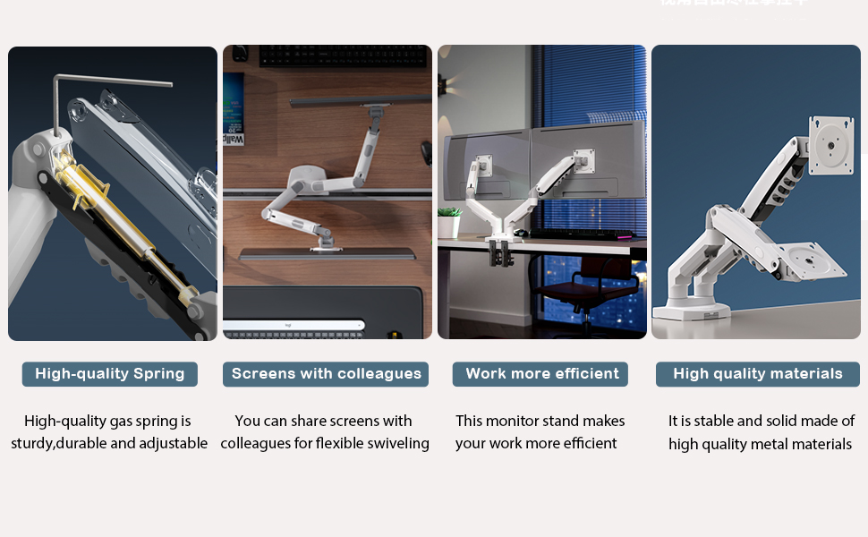 Monitor Mount Features