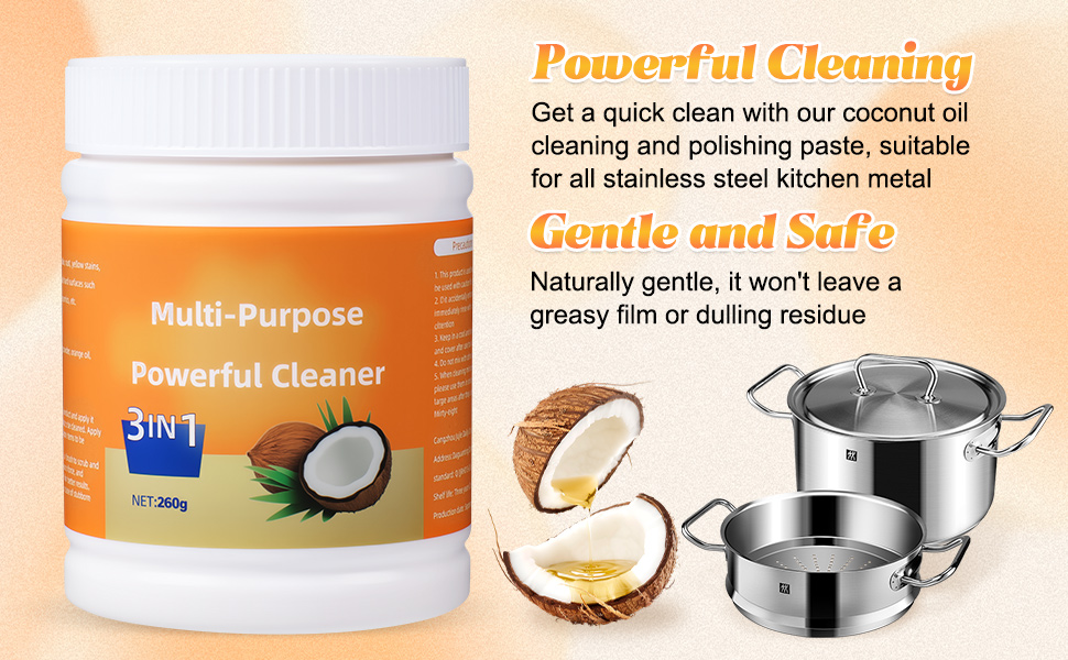 Multi-Purpose Powerful Cleaner for Kitchen, Heavy Kitchen Duty Degreaser