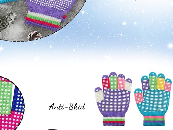 Kids Anti-Skid Magic Gloves