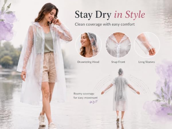 ponchos family pack