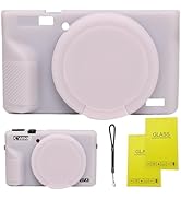 SZHSYJY Case for Canon Powershot G7 X Mark III Digital Camera,Soft Silicone Case for Canon Powers...