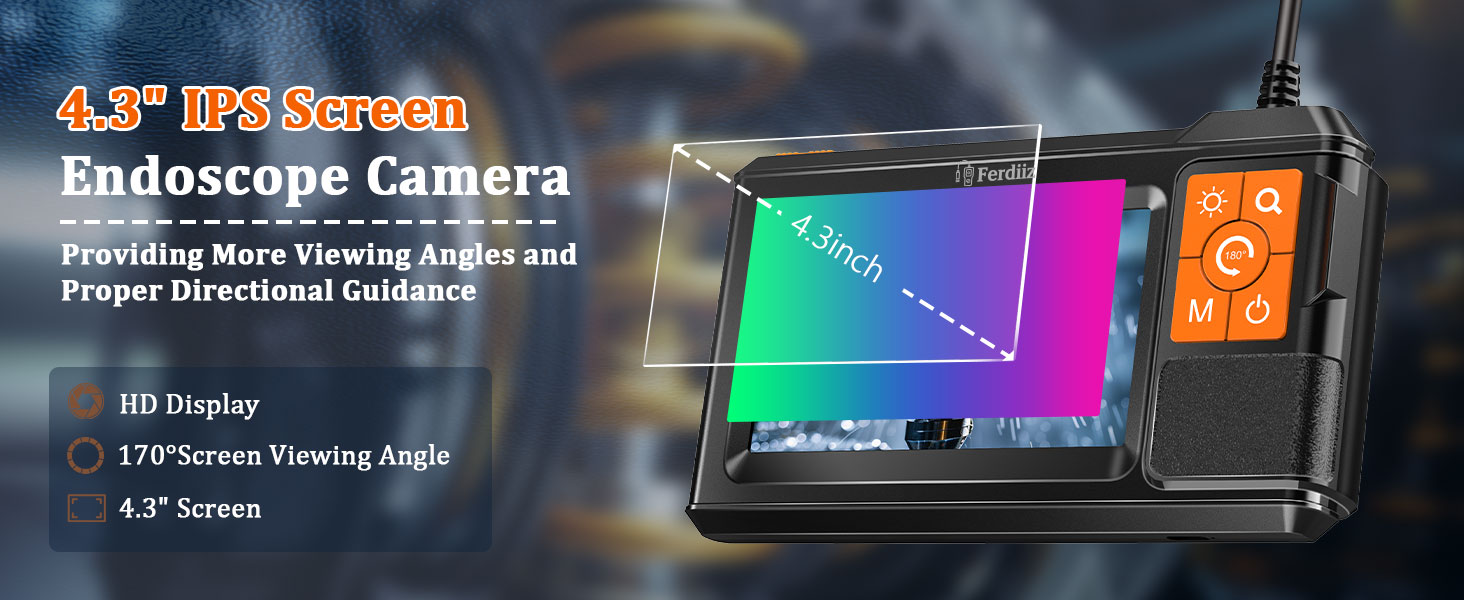 Endoscope Camera with Light