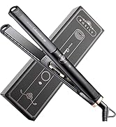 ROSILY Glossmine R3 Hair Straightener 480 Degrees| 1 Inch Nano Titanium Flat Iron Professional | ...