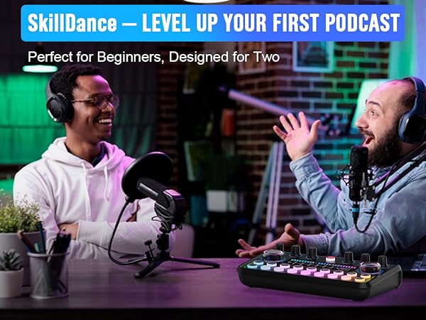 SkillDance-podcast equipment bundle for 2
