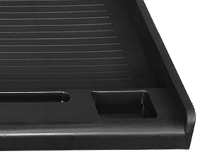 Ergonomic design and pen slot