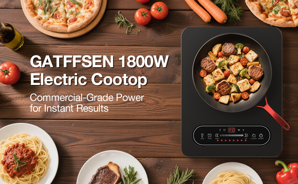 single burner electric cooktop