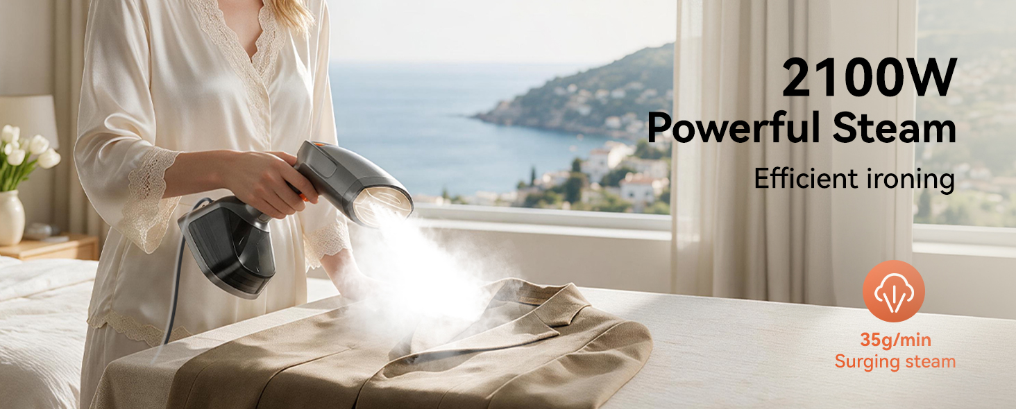 powerful steamer