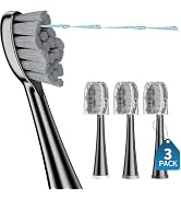 OILSAO Replacement Heads 3 Packs for Fusion 2.0, Electric Flossing Toothbrush Head Compatible wit...